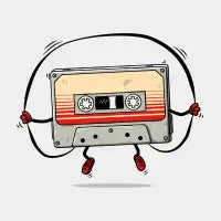 Funny cassette - design
