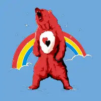 Kiss bear - design