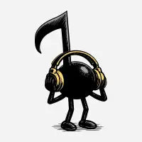 Musical note - design