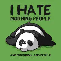 Panda morning - design