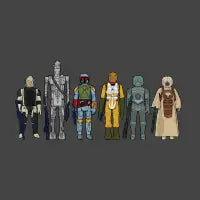 Bounty Hunter Action Figures - design