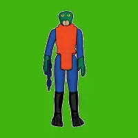 Bumb Face Action Figure - design