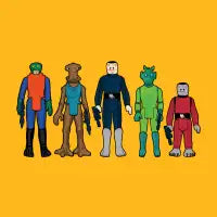 Cantina Alien action figures - design