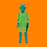 Shot Second Action Figure - design