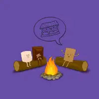 S’more ghost stories - design