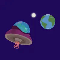 Visitation from outer space - design