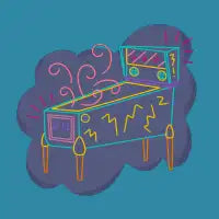 Neon Pinball - design