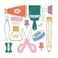 Art Supplies - design