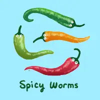 Spicy Worms - design