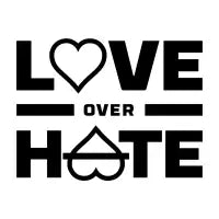 Love Over Hate - design