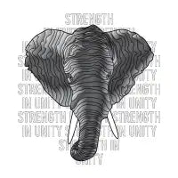 Strength in Unity Elephant - design