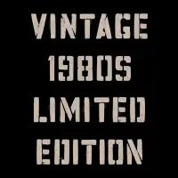 Vintage 1980s Limited Edition - design