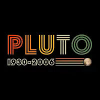 Vintage Pluto Never Forget, Astronomy Space Science Retro - design