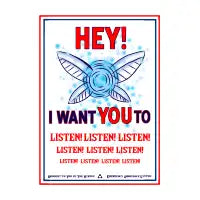 I Want You To Listen - design