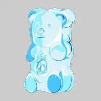 Gummy evil bear - design