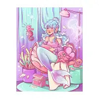 Mermaid Bedroom - design