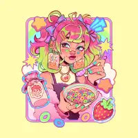 Strawberry milk - design