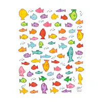 Fishes socks - design
