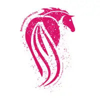 Grunge Horse Icon PINK - design