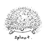 Hedgehog Sploot - design