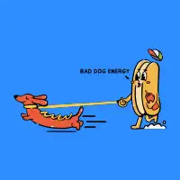 Bad Dog Energy - design