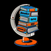 Books Are My World - design