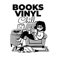 Books Vinyl and Chill - design