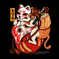 Catsune & Daruma - design