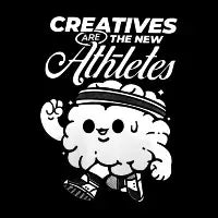 Creatives Are The New Athletes T-Shirt - design