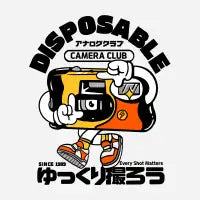 Disposable Camera Club - design