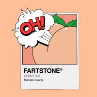 Fartstone peachy fuzz - design