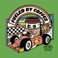 Fueled by Coffee - design