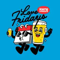 Hate Mondays, Love Fridays - design