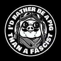 I'd Rather Be A Pig - design