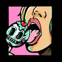 LICK THE BONES - design