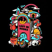 Lost In Books - design