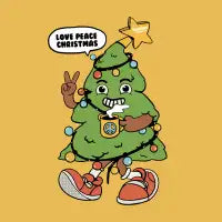 Love Peace Christmas - design