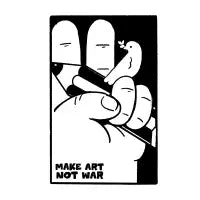 Make Art No War - design
