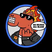 No Brakes, All Blaze - design