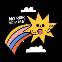 No Risk No Magic - design