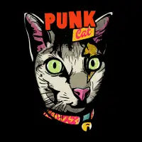 Punk Cat - design