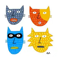 4 Cats - design