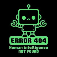 Human intelligence not found - design
