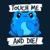 Poisonous frog - design