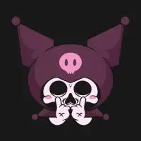 Kuromi Skull - design