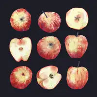 Apples Dark - design