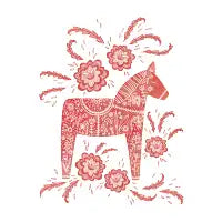 Swedish Dala Horse - design