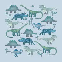 Dinosaurs Blue - design