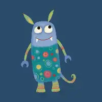 Cute But Not Scary Monsters - design