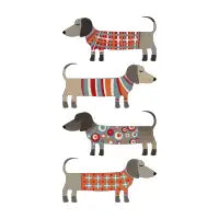 Dachshund Wiener Sausage Dogs in Sweaters - design